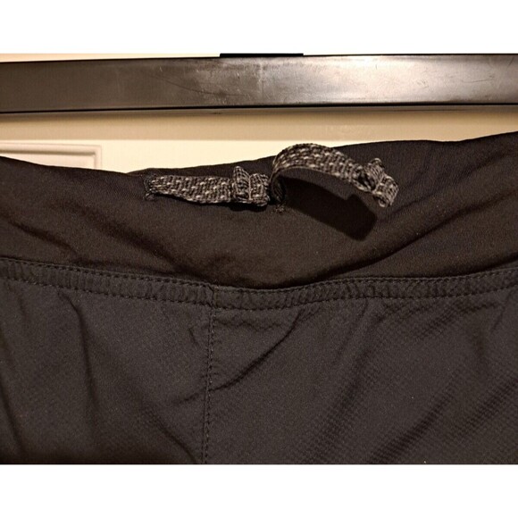 Patagonia Running Workout Shorts Black Drawstring 36" waist 3" inseam Women's L - Picture 3 of 14